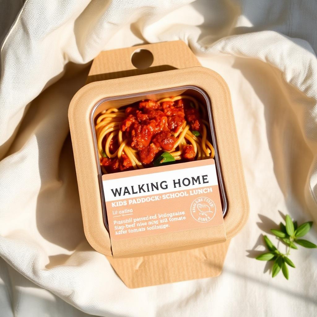 Kids School Lunch Walking Home Kids Paddock packaging