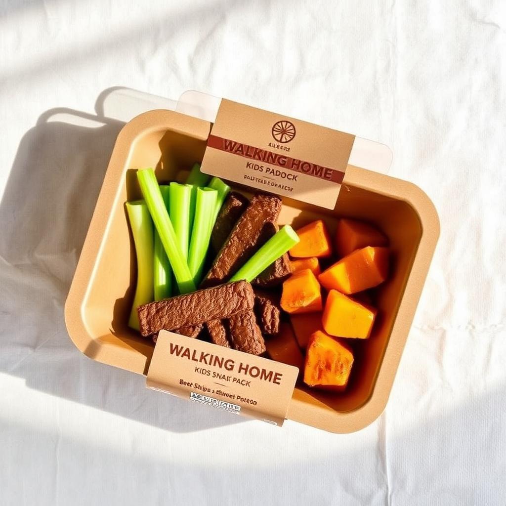 Kids Snack Pack Walking Home Kids Paddock packaging